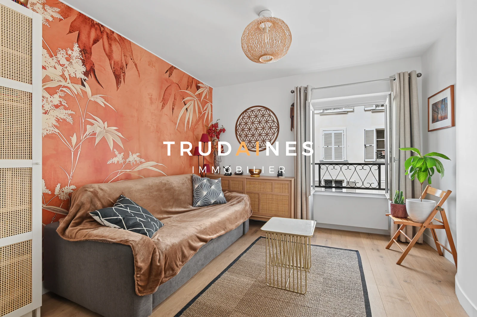 Appartement 3 pièces 64 m² rénové, Batignolles