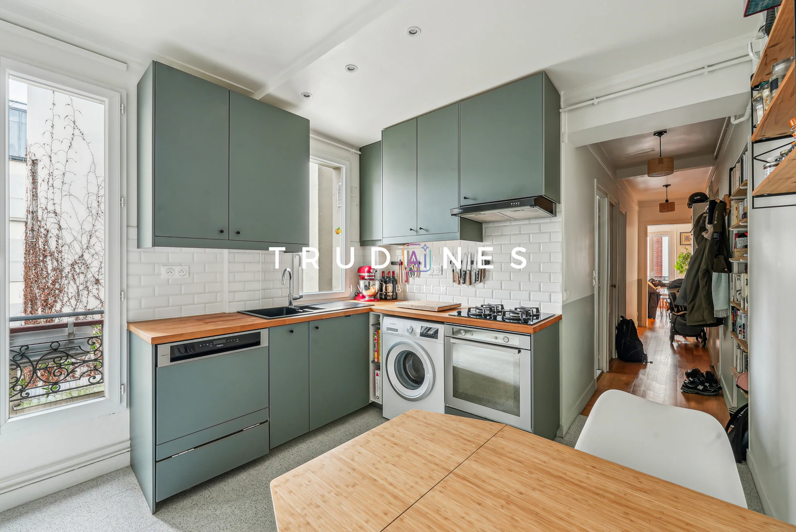 Appartement 3 pièces 65 m² traversant, Brochant Épinettes