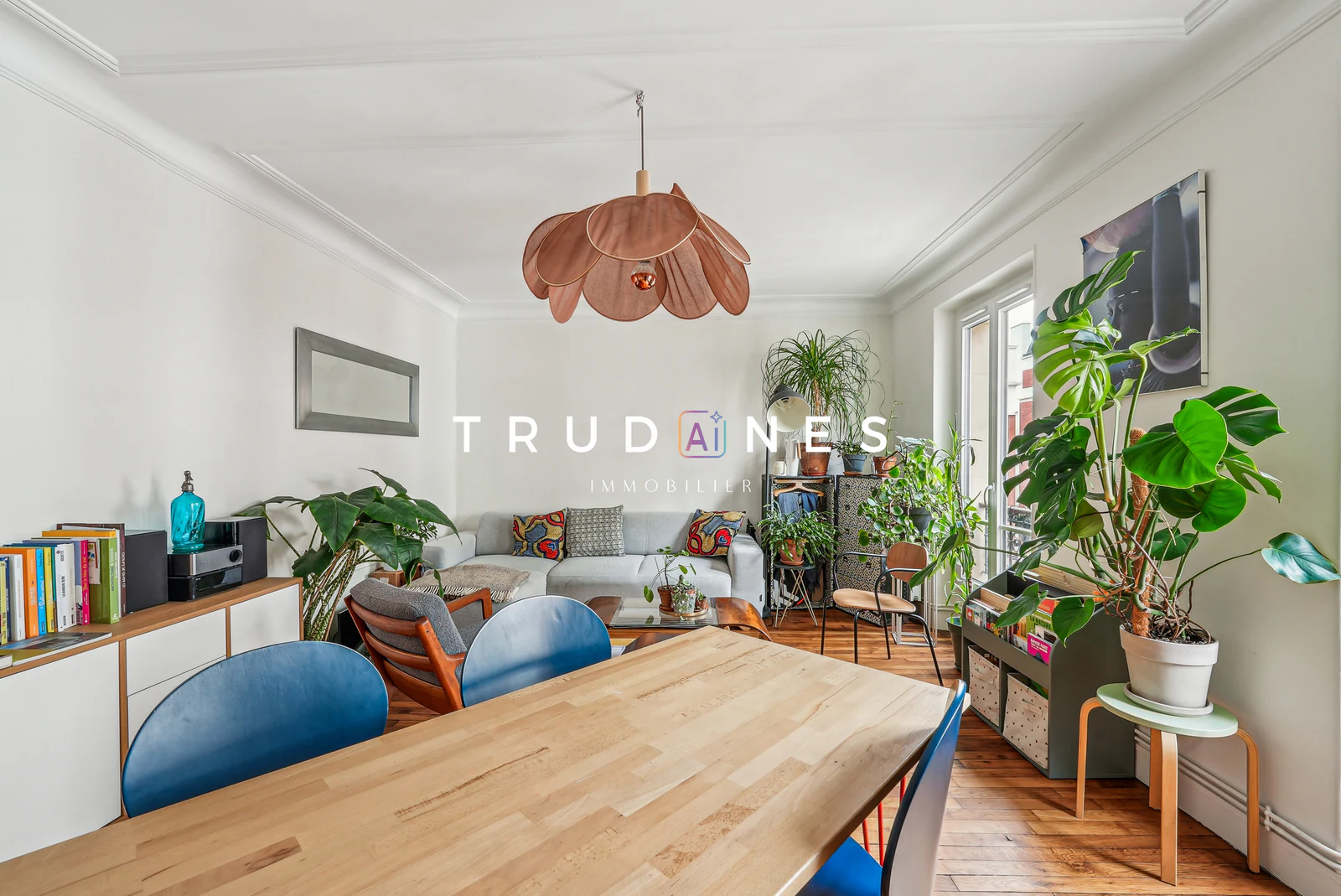 Appartement 3 pièces 65 m² traversant, Brochant Épinettes