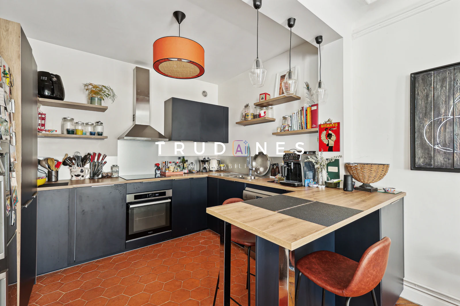 Appartement 3 pièces 68 m² orienté sud, secteur Trudaine