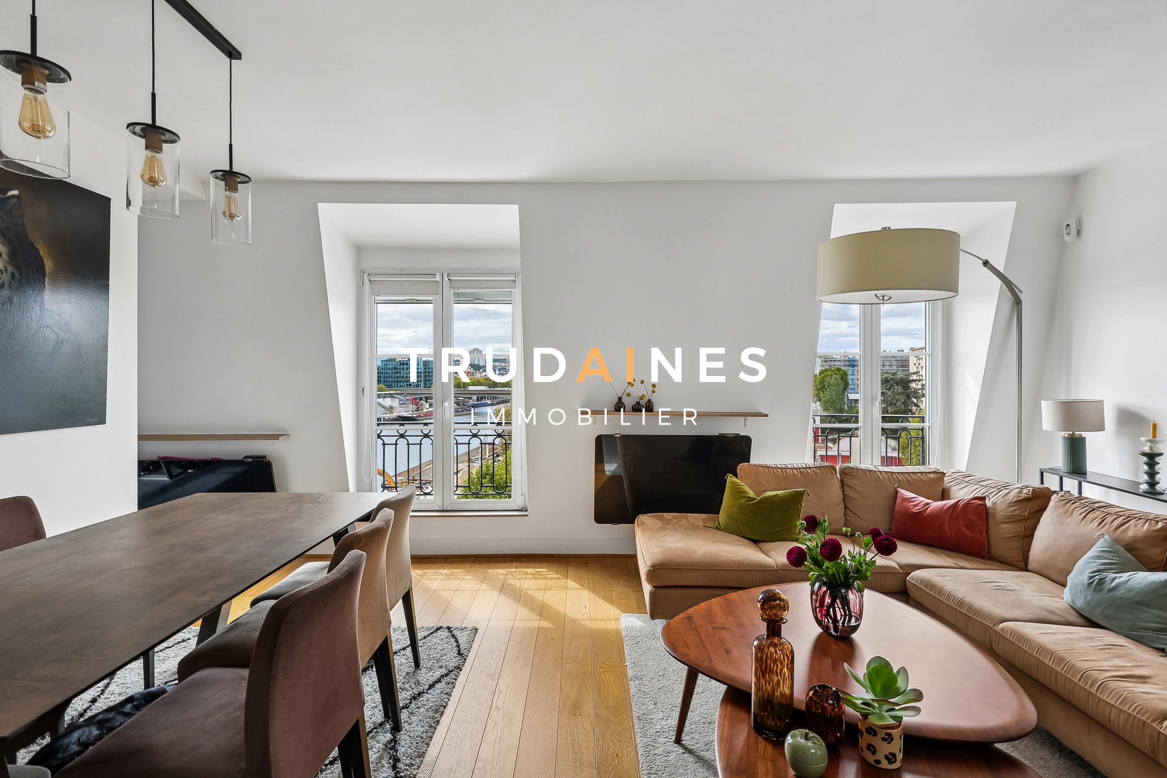 Appartement 4 pièces 83 m² vue Seine, Exelmans