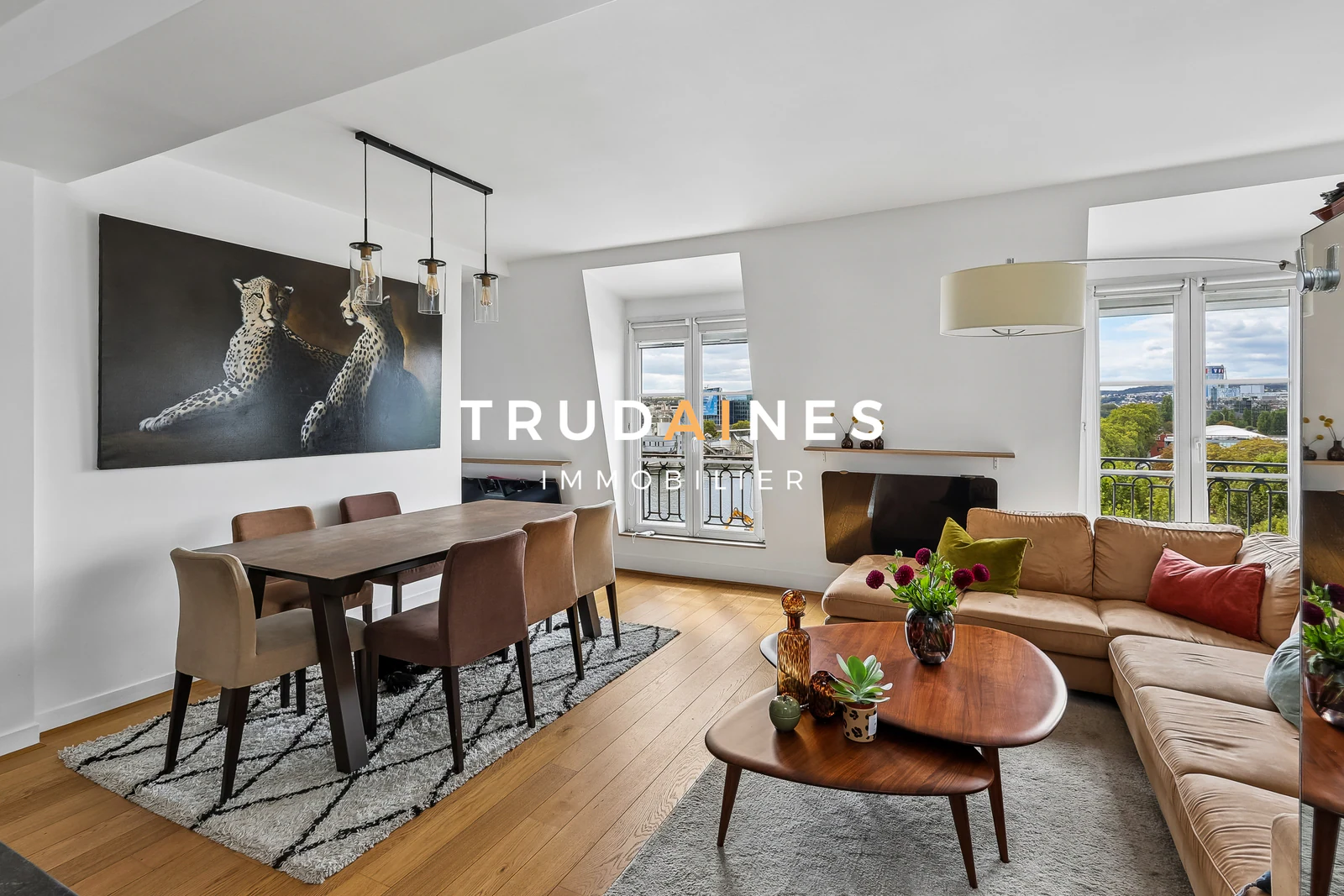 Appartement 4 pièces 83 m² vue Seine, Exelmans