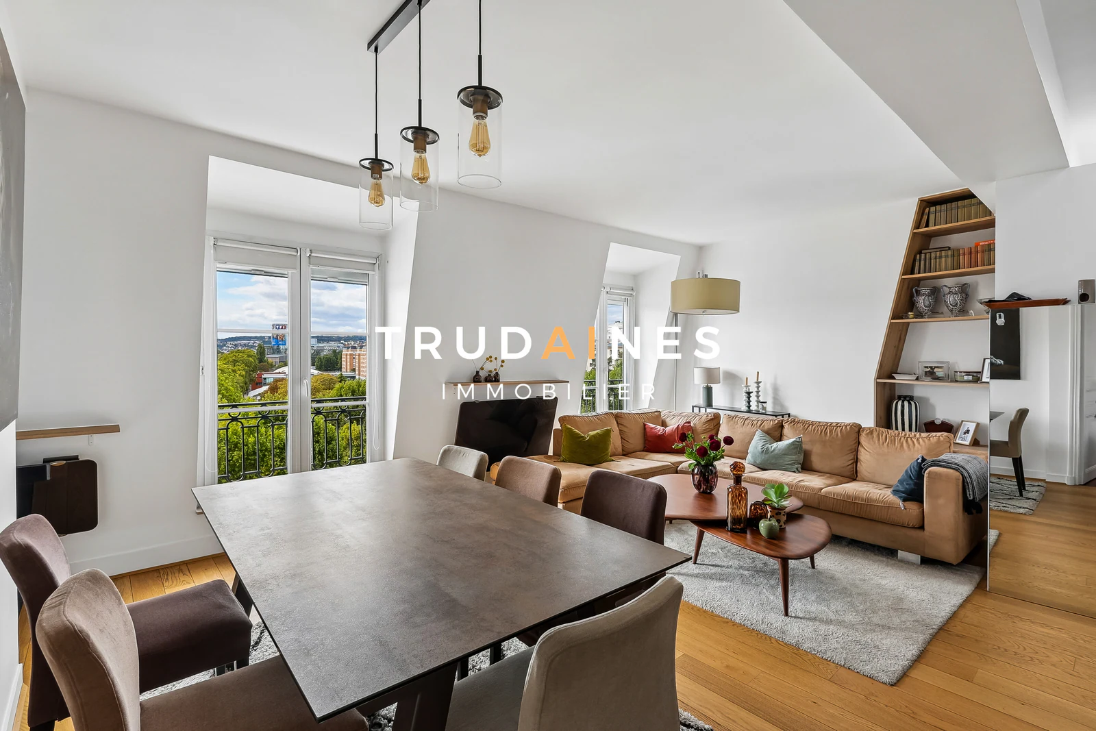 Appartement 4 pièces 83 m² vue Seine, Exelmans