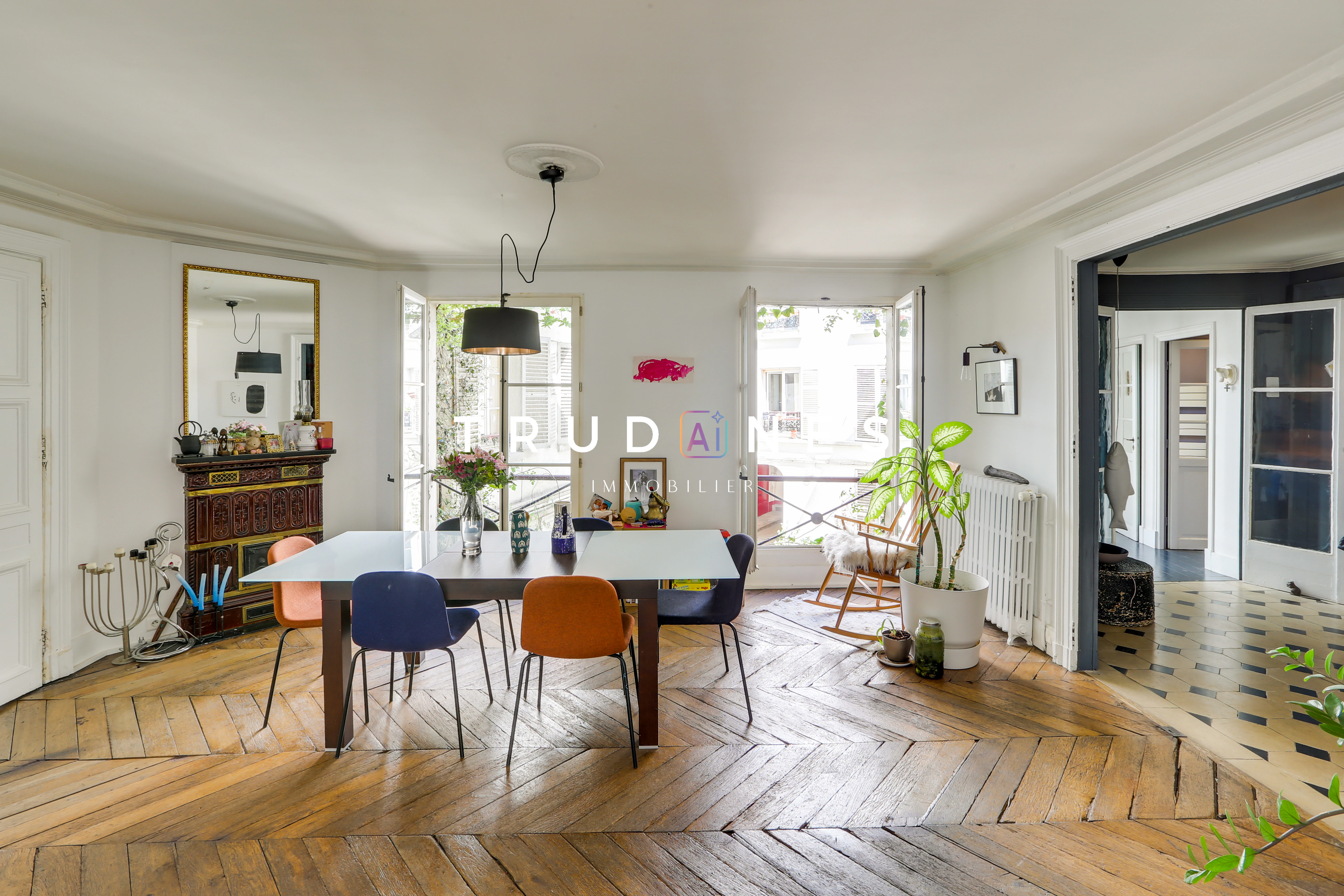 Appartement familial 6 pièces 158 m², Montholon Paradis